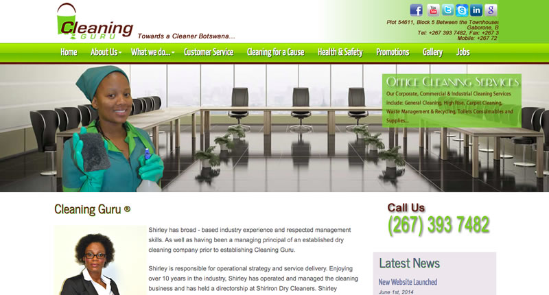 Cleaning Guru project